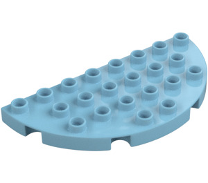 Duplo Deska 8 x 4 Semicircle (29304)