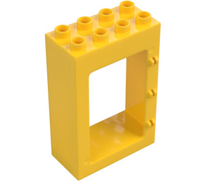 Duplo Žlutá Dveře Rám 2 x 4 x 5 (92094)