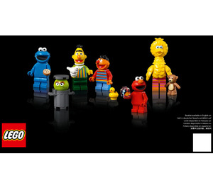 LEGO 123 Sesame Street 21324 Instrukce