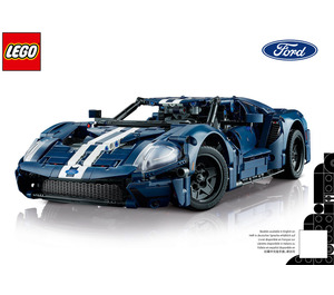 LEGO 2022 Ford GT 42154 Instrukce