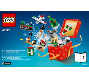 LEGO 24 in 1 Holiday Countdown 40222 Instrukce