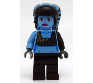 LEGO Aayla Secura s Středně modrá Skin Minifigurka