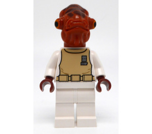 LEGO Admiral Ackbar s Barva opálení Vesta Minifigurka