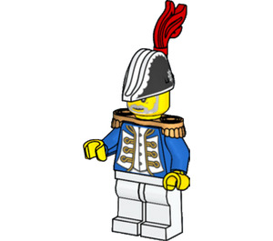 LEGO Admiral Minifigurka
