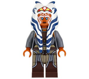 LEGO Ahsoka Tano s Dark Hnědá Nohy Minifigurka