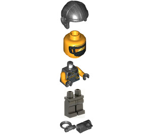 LEGO AIM Agent s Batoh Minifigurka