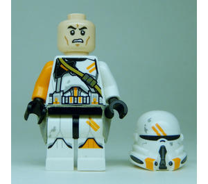 LEGO Airborne Clone Trooper s oranžová Paže Minifigurka