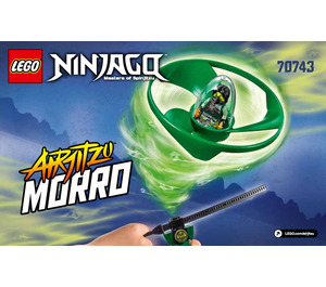 LEGO Airjitzu Morro Flyer 70743 Instrukce