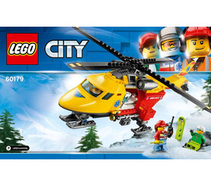 LEGO Ambulance Helicopter 60179 Instrukce