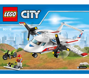 LEGO Ambulance Letadlo 60116 Instructions