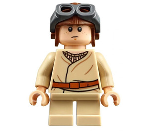 LEGO Anakin Skywalker s Krátké nohy a Letec Čepice Minifigurka