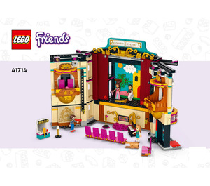 LEGO Andrea's Theatre School 41714 Instrukce