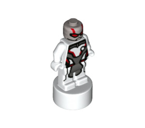 LEGO Ant-Muž Statuette s Bílá Jumpsuit Minifigurka