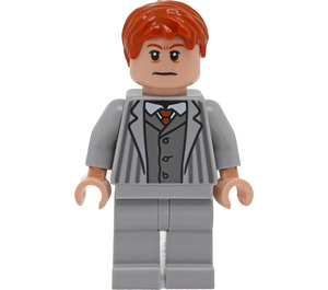 LEGO Arthur Weasley s Šedá Oblek Minifigurka