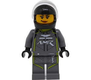 LEGO Aston Martin Valkyrie AMR Pro Řidič Minifigurka