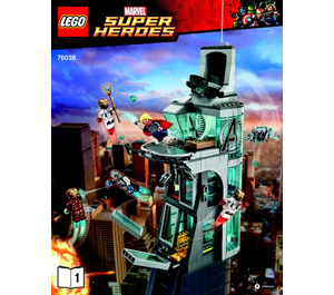 LEGO Attack na Avengers Tower 76038 Instructions