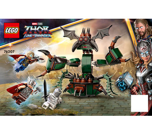 LEGO Attack on New Asgard 76207 Instrukce