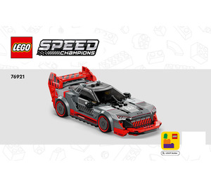 LEGO Audi S1 e-tron quattro 76921 Instrukce