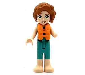 LEGO Autumn - Bezpečnostní vesta Minifigurka