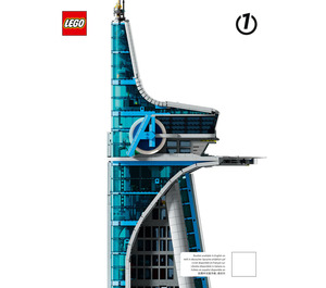 LEGO Avengers Tower 76269 Instrukce