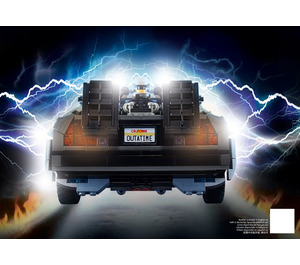 LEGO Back to the Future Time Machine 10300 Instrukce