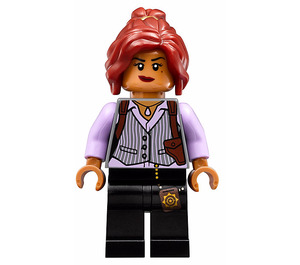 LEGO Barbara Gordon s Pinstripe Vesta Minifigurka