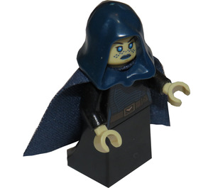 LEGO Barriss Offee s Dark Modrá Plášť a Kapuce s Sukně Minifigurka