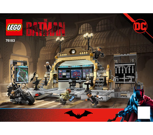 LEGO Batcave: The Riddler Face-Off 76183 Instrukce