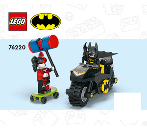 LEGO Batman versus Harley Quinn 76220 Instrukce