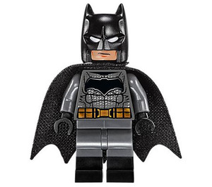 LEGO Batman s Dark Stone Šedá Oblek a Gold Pás s Velký Netopýr logo Minifigurka