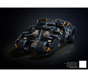 LEGO Batmobile Tumbler 76240 Instrukce