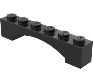 LEGO Klenba 1 x 6 Zvednutý luk (92950)