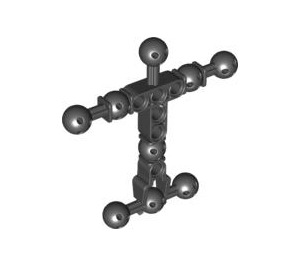 LEGO Black nosník Trup 9 x 9 s Míč Joints (90625)