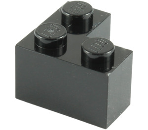 LEGO Black Kostka 2 x 2 Roh (2357)