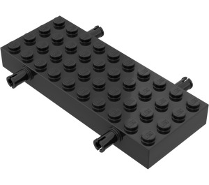 LEGO Kostka 4 x 10 s Kolo Holders (30076 / 66118)