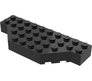 LEGO Black Kostka 4 x 10 bez Dva Rohy (30181)