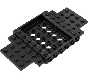 LEGO Black Podvozek 6 x 12 x 1 (65634)