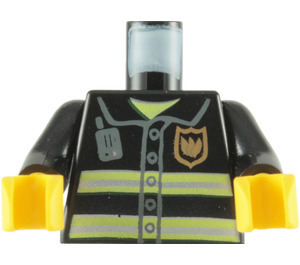 LEGO Black Fire-Fighter's Trup s Jacket (76382 / 88585)