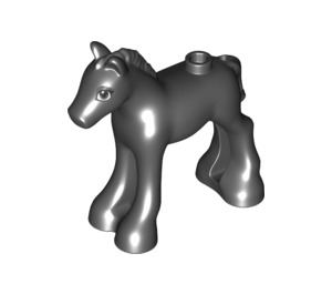 LEGO Black Foal s Black a White Oči (26466 / 34882)
