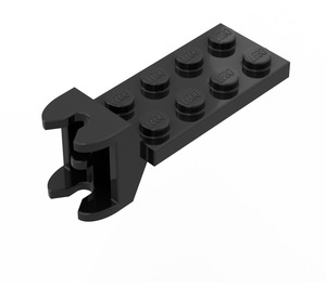 LEGO Černá Závěs Deska 2 x 4 s Articulated Joint - ženský (3640)