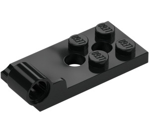 LEGO Závěs Deska Dno 2 x 4 s 4 Cvočky a 2 otvory pro kolíky (43056)