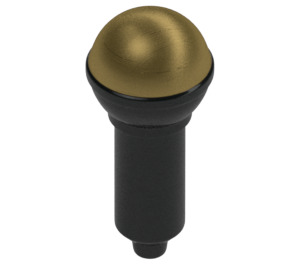 LEGO Microphone s Polovina Gold Horní (20274 / 93520)