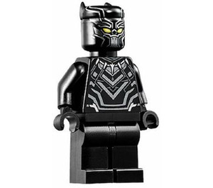 LEGO Černá Panther s Žlutá Oči Minifigurka