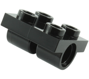 LEGO Black Deska 2 x 2 s dírami (2817)