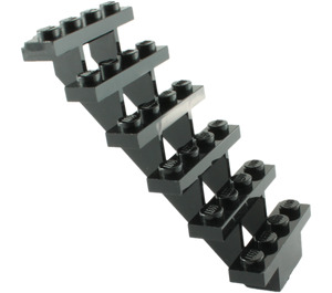 LEGO Black Schodiště 7 x 4 x 6 Open (30134)