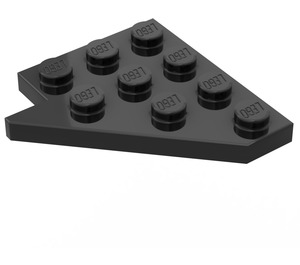 LEGO Klín Deska 4 x 4 Křídlo Pravá (3935)