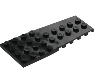 LEGO Klín Deska 4 x 9 Křídlo s výřezy pro cvočky (14181)