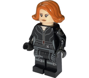 LEGO Černá Widow s Krátké vlasy s Printed Nohy a Paže Minifigurka