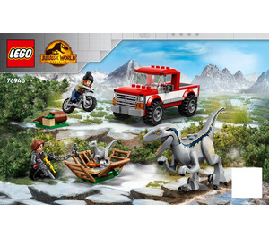 LEGO Blue & Beta Velociraptor Capture 76946 Instrukce