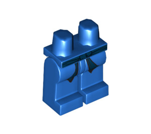 LEGO Minifigure Boky a nohy s Dark Modrá Sash (3815 / 93741)